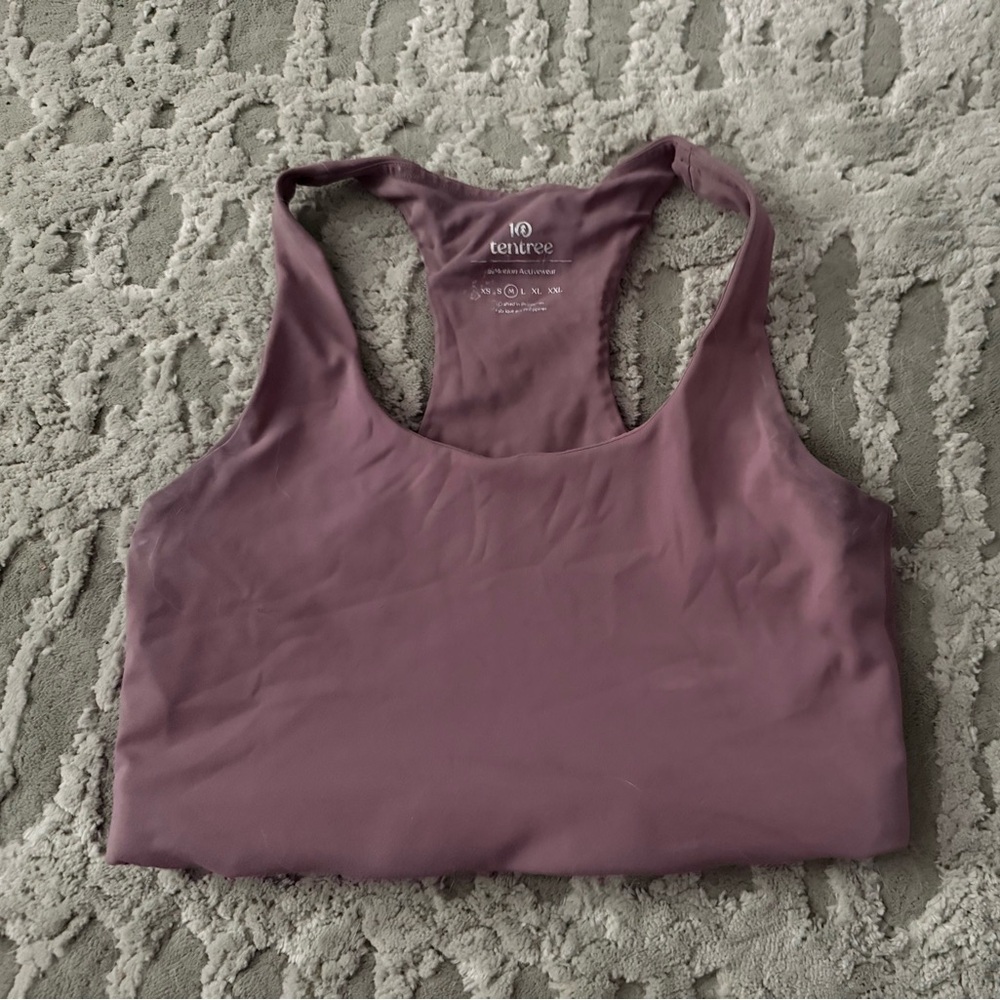 Tentree Mauve Racerback Sportsbra